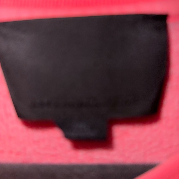 ALEXANDER WANG | Mind Detergent | Cropped Sweatshirt — Hot Pink | Size Large - Picture 6 of 9